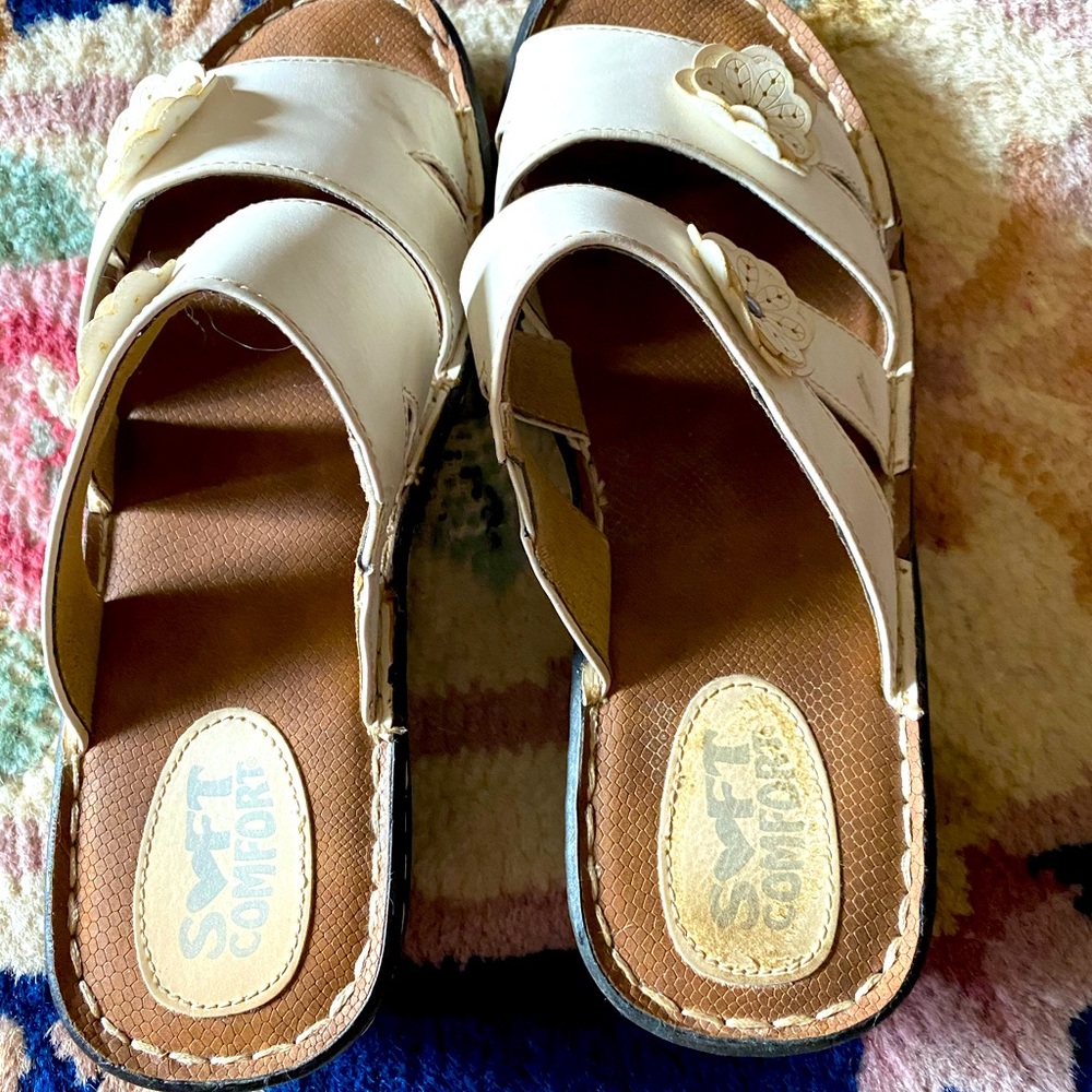 SOFT COMFORT SANDALS LEATHER 10.5M